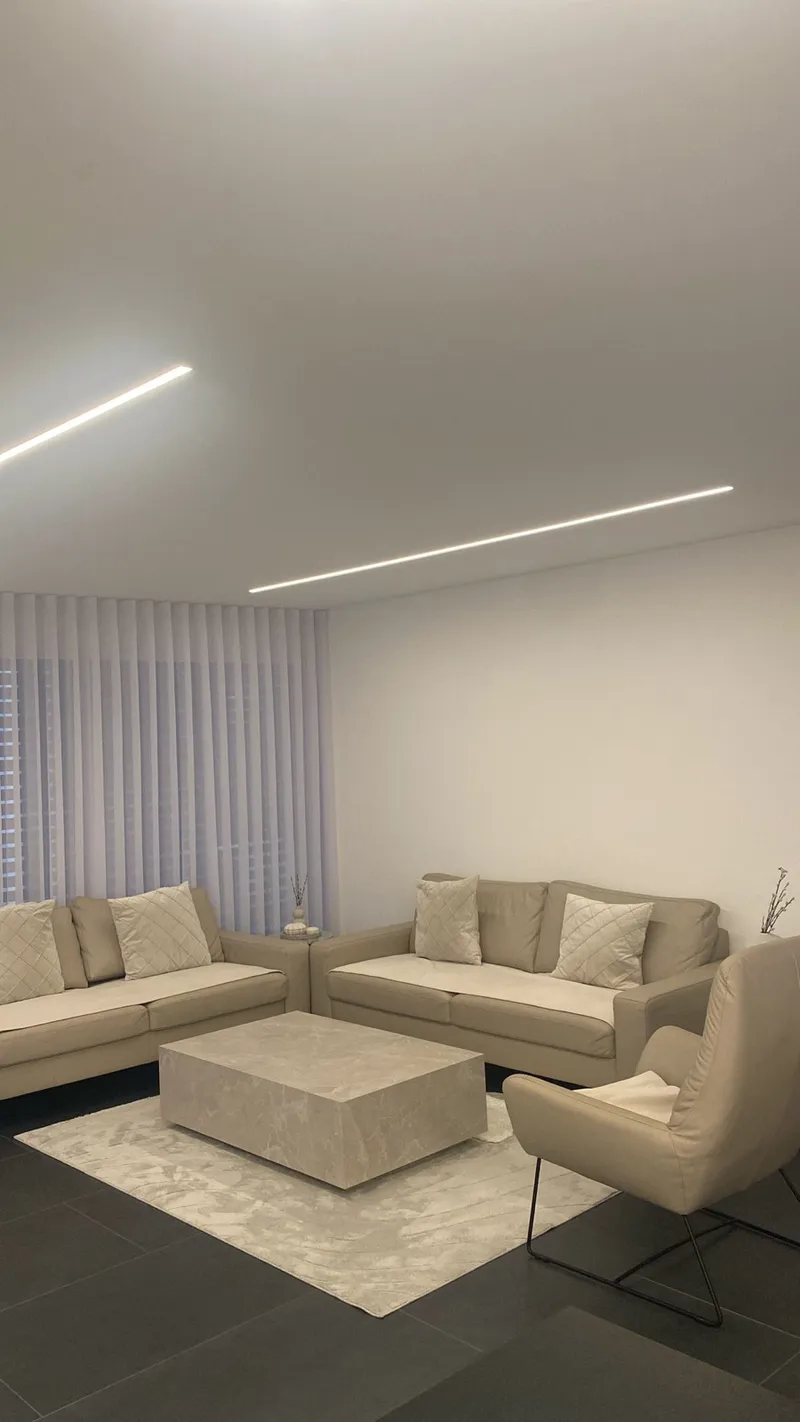 LED-Beleuchtung im Wohnzimmer